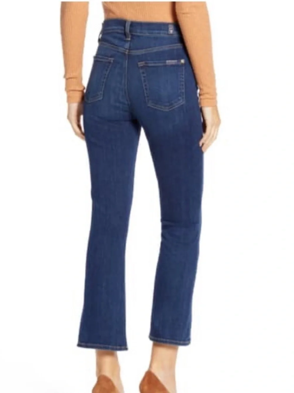 7FAM “High Waist Slim Kick”, Size 24